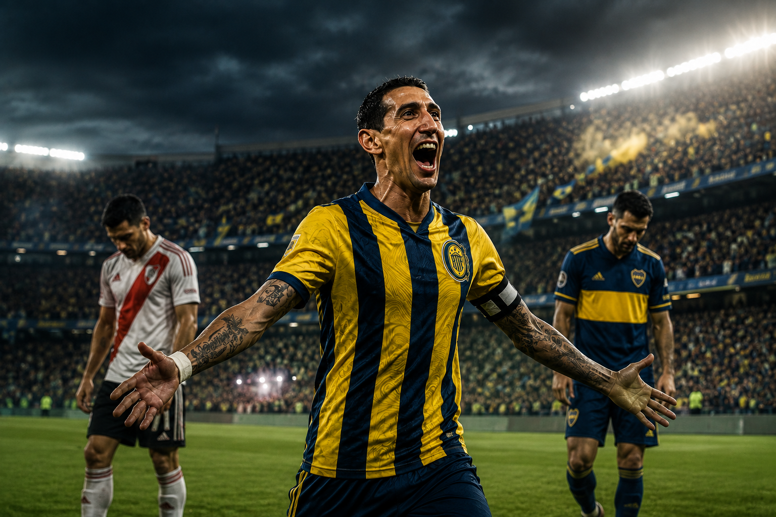 River y Boca tienen más campeones del mundo. Rosario Central tiene a Di María, y eso alcanza