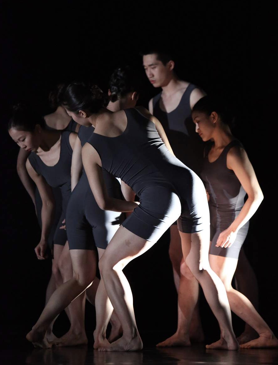 Ensemble in dark unitards