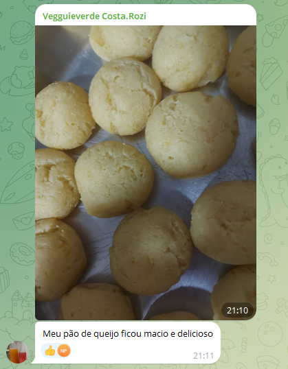 Resultado Rozi - Pão de queijo