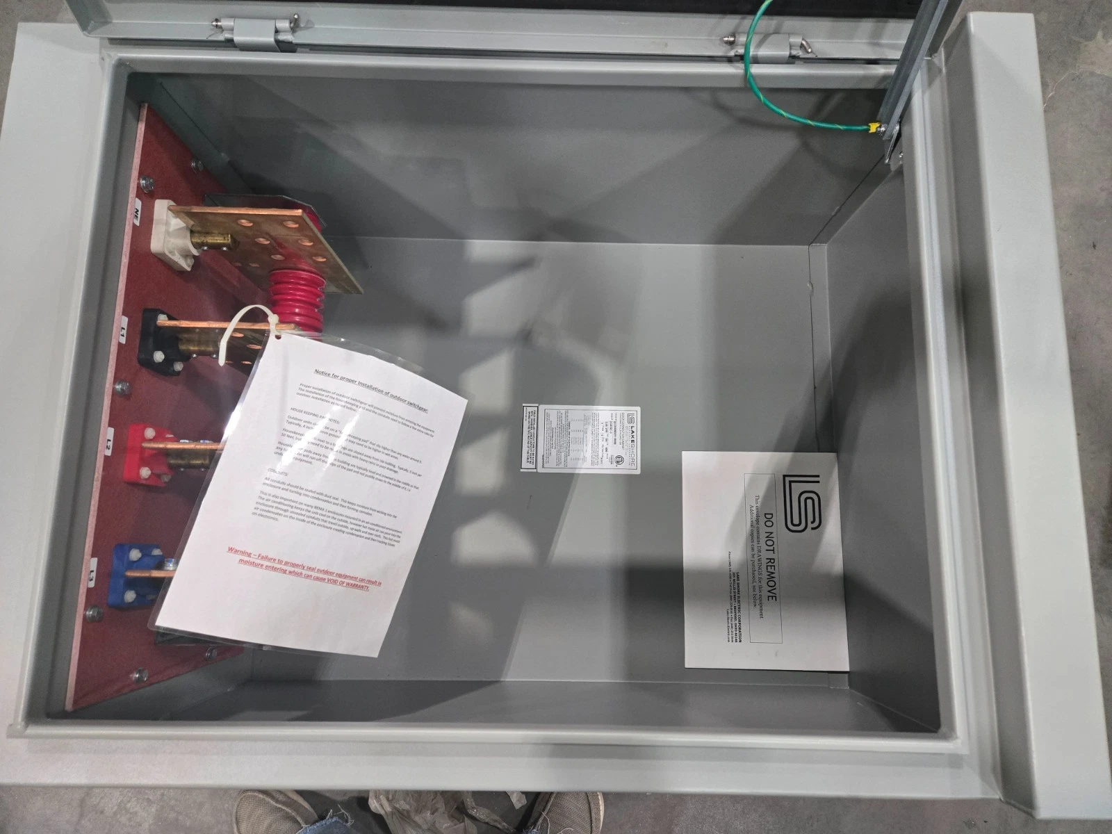 Lake Shore Electric QCC0400GEM - Quick Connection Cabinet thumbnail 3