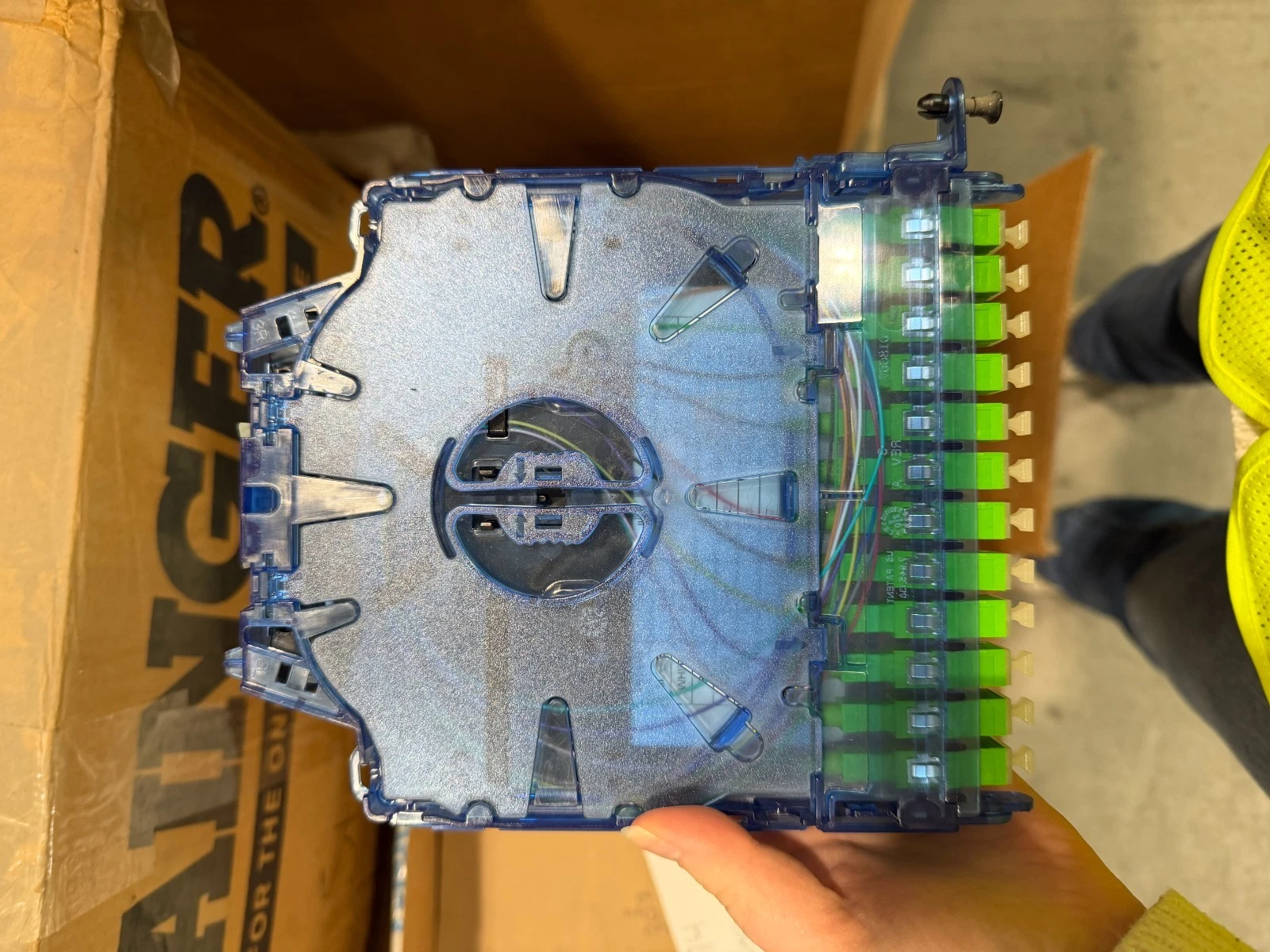 Clearfield Clearview Blue EMZ-012-C1F-SUB - 12-Fiber Cassette thumbnail 3