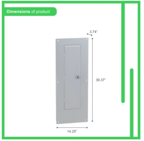 Square D (Schneider Electric) HOM4080M200PC - 200A Main Breaker Load Center thumbnail 6