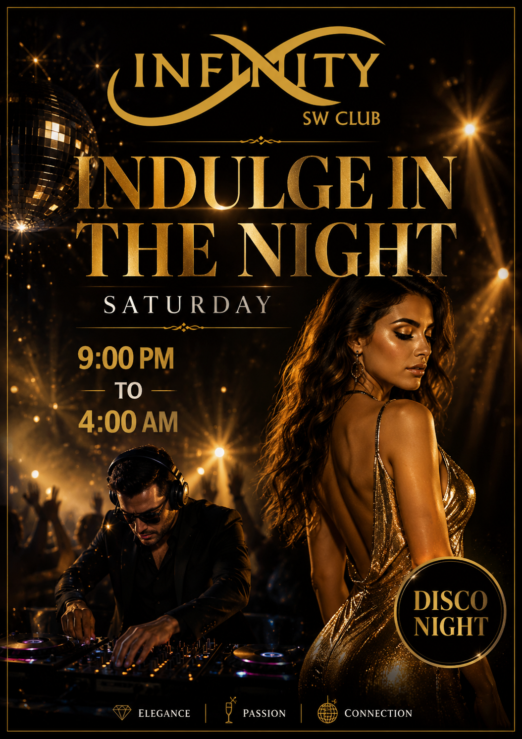 Indulge in the Night · Disco Night