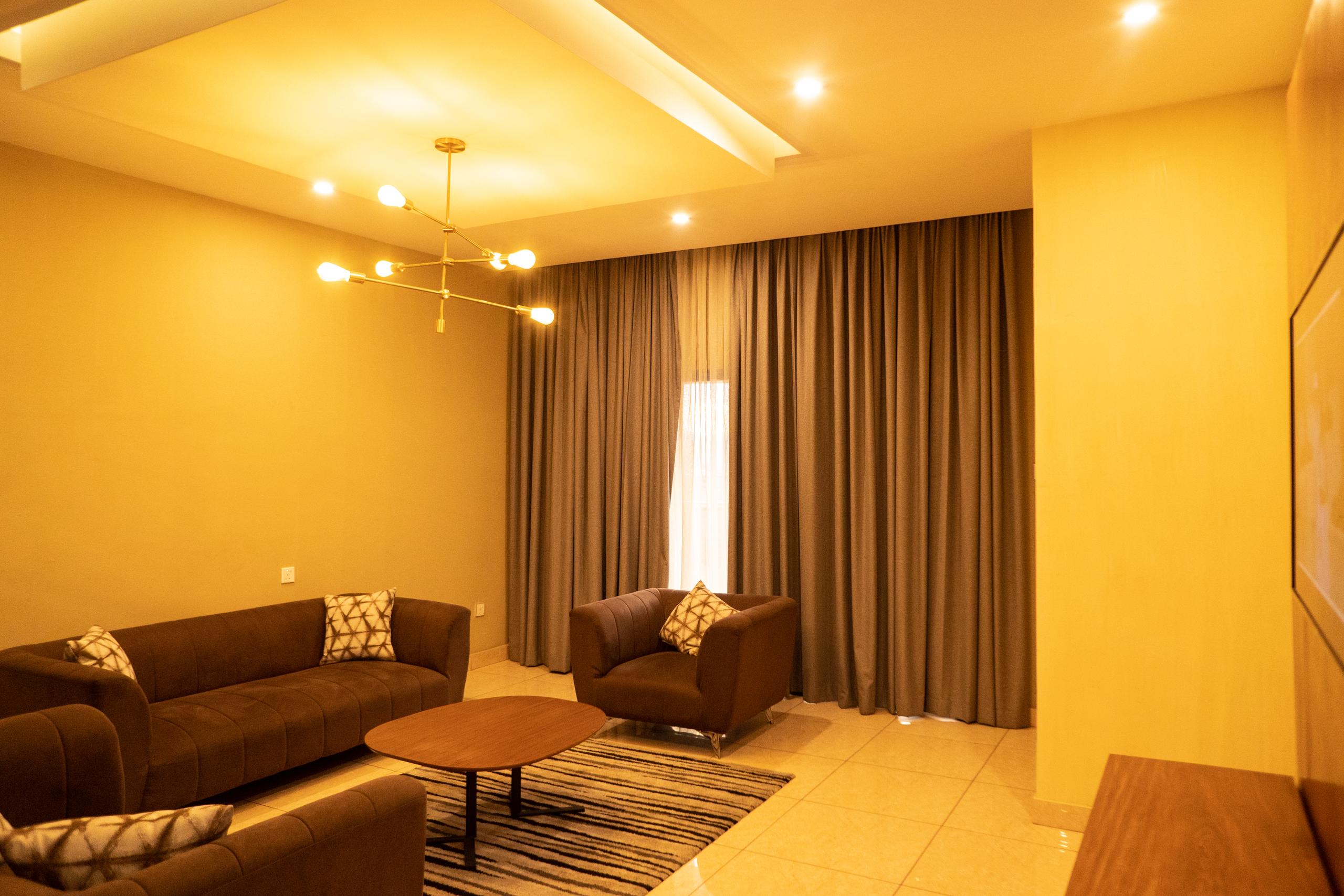 Salon luxueux Robyson Residency