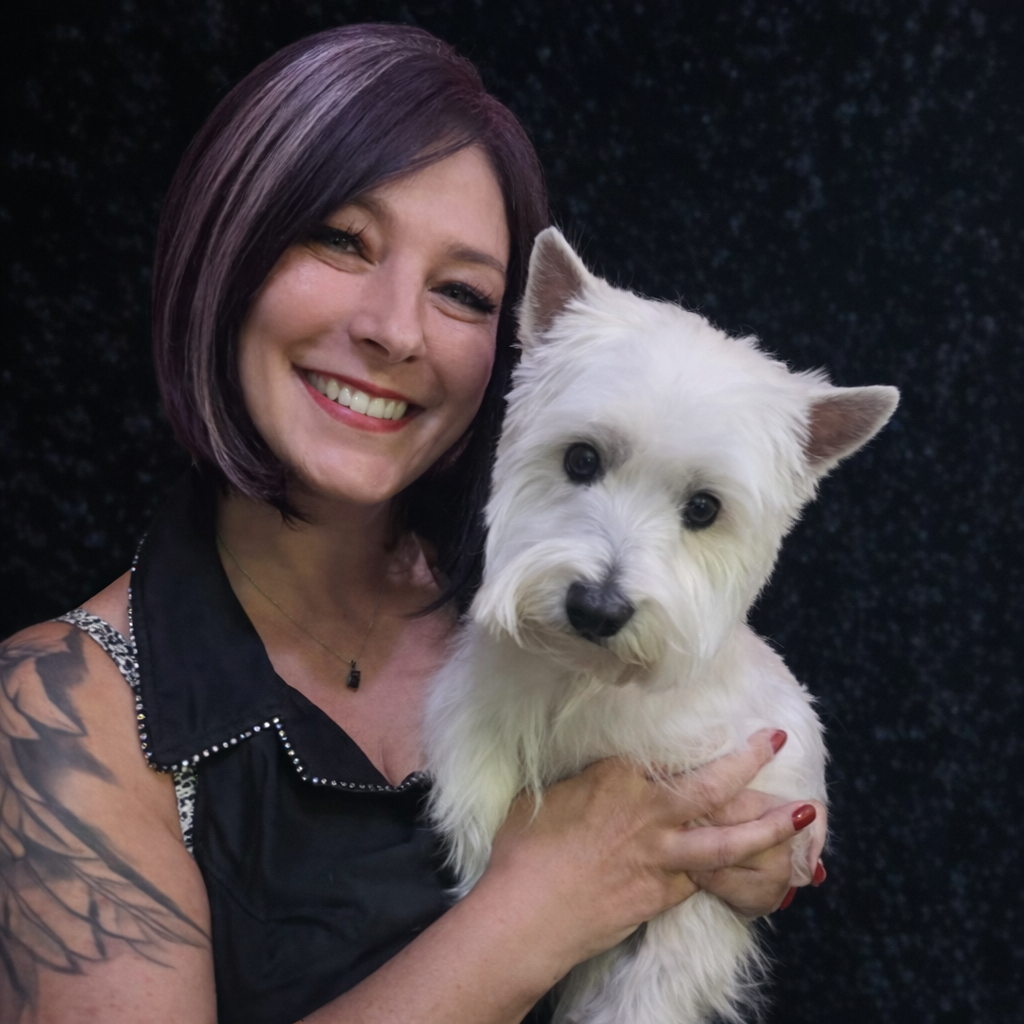 Sarah, Manager and Master Groomer at Vanity Fur Pet Parlor