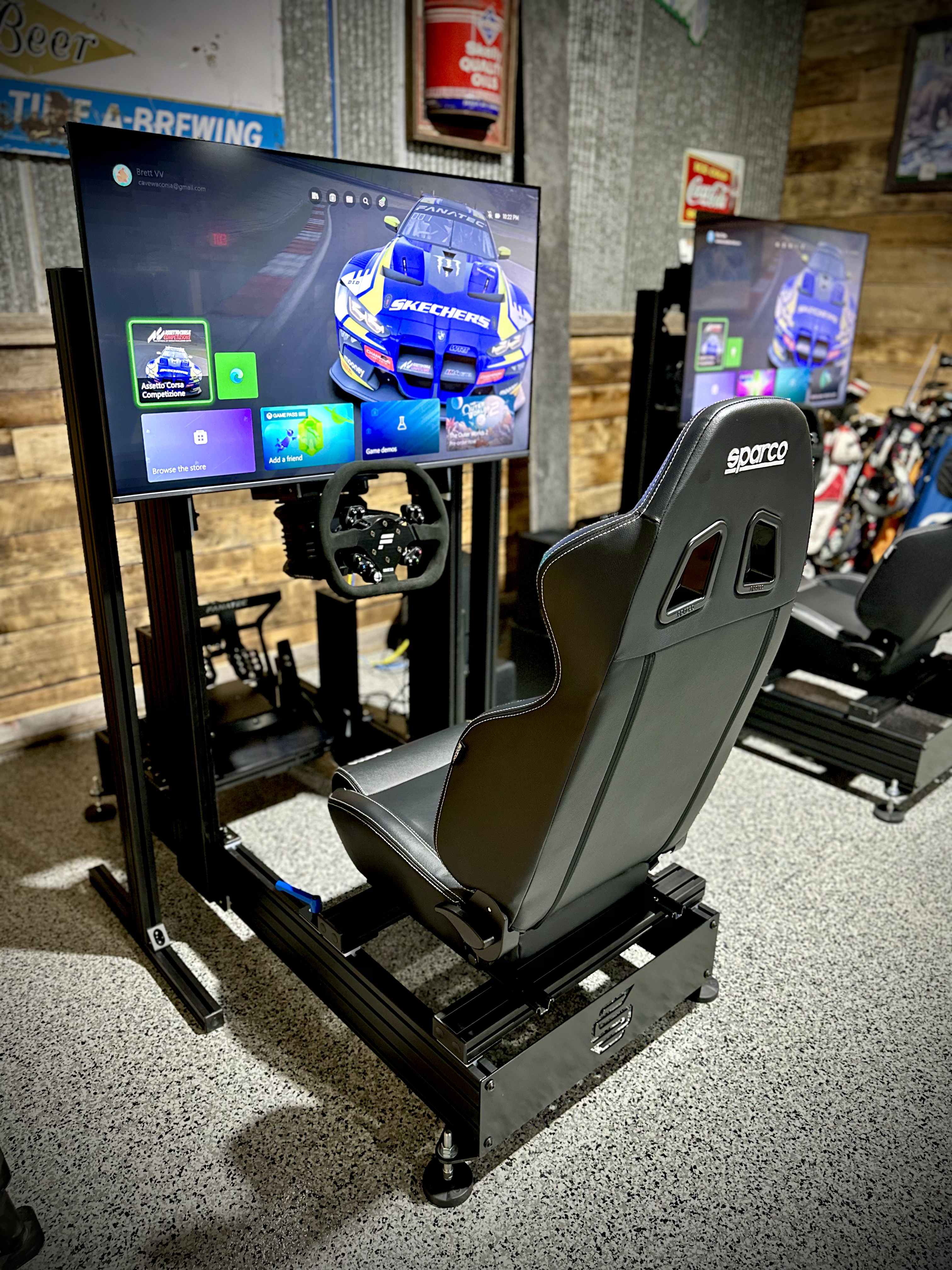 SBR 165 Console Sim Rig