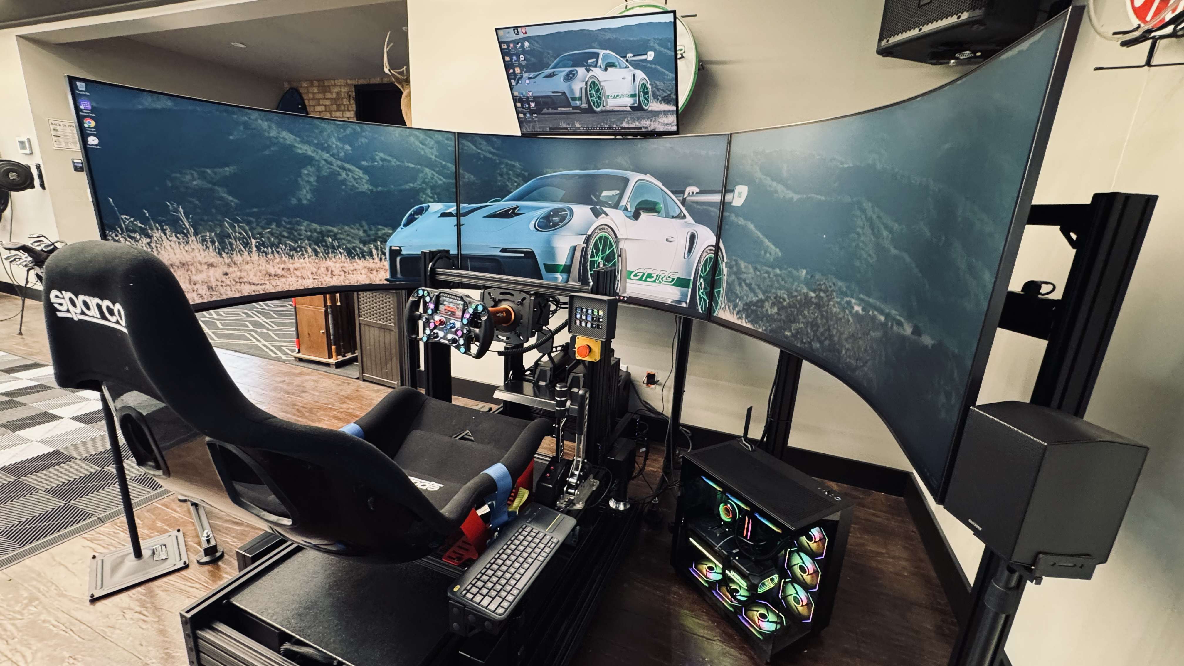 SBR 165 5DOF Sim Rig