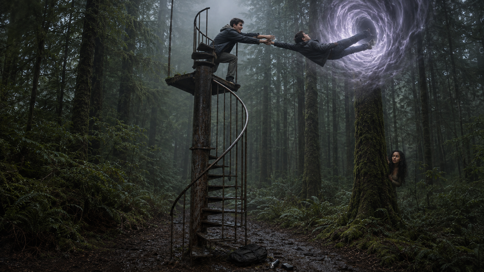 The Stairs in the Woods