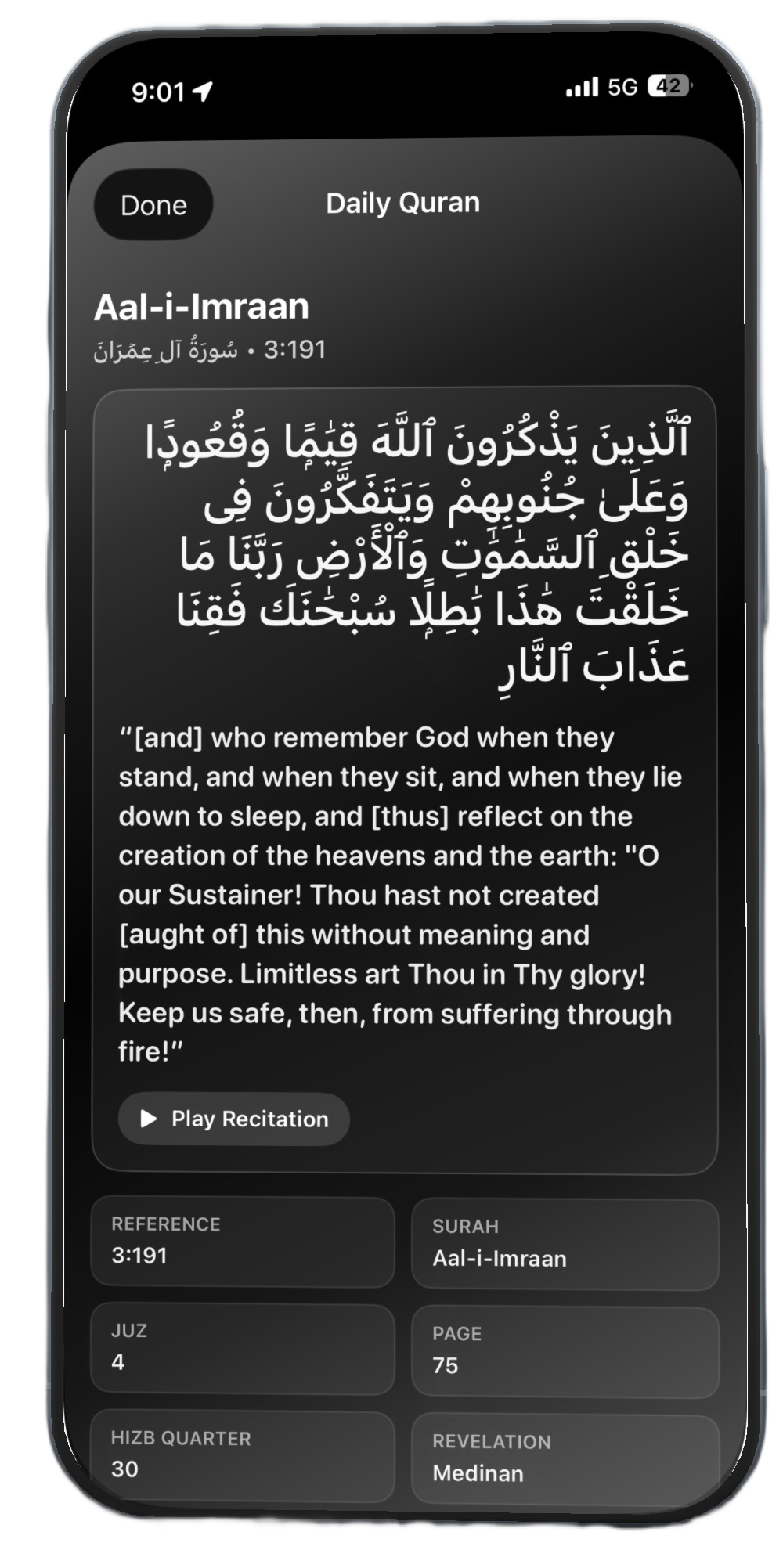 Daily Quran
