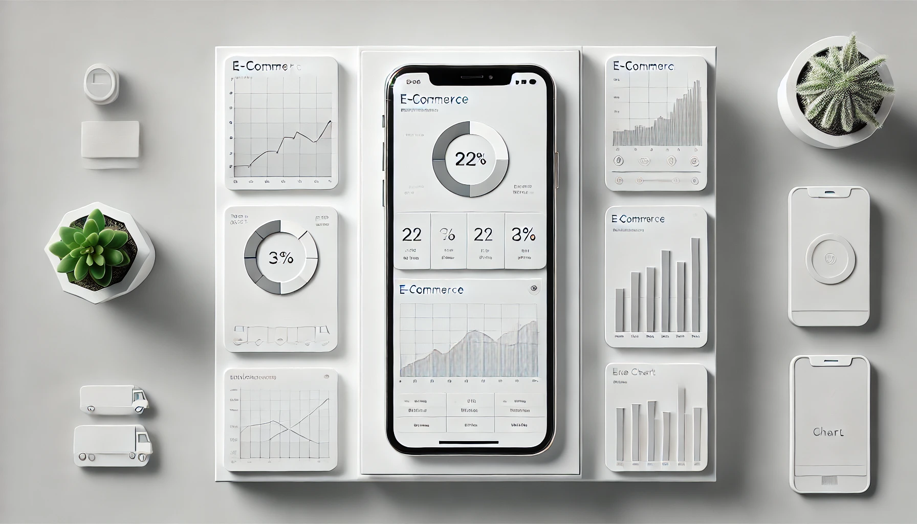 SellerGraphs dashboard showing e-commerce analytics with charts and graphs