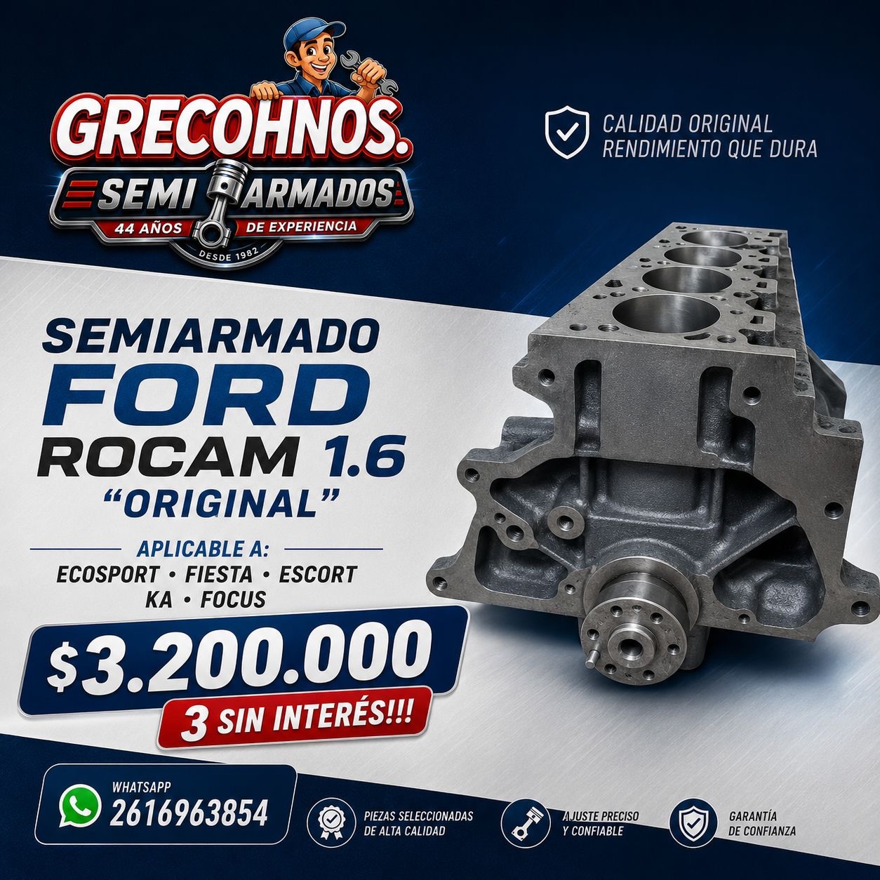 Motor semiarmado 1
