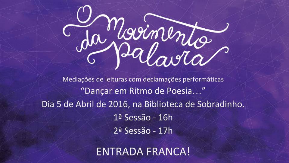 O Movimento da Palavra - Biblioteca Sobradinho