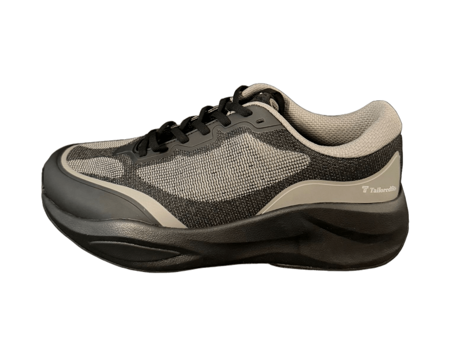 TailoredFits shoe showing drop-in midsole integration