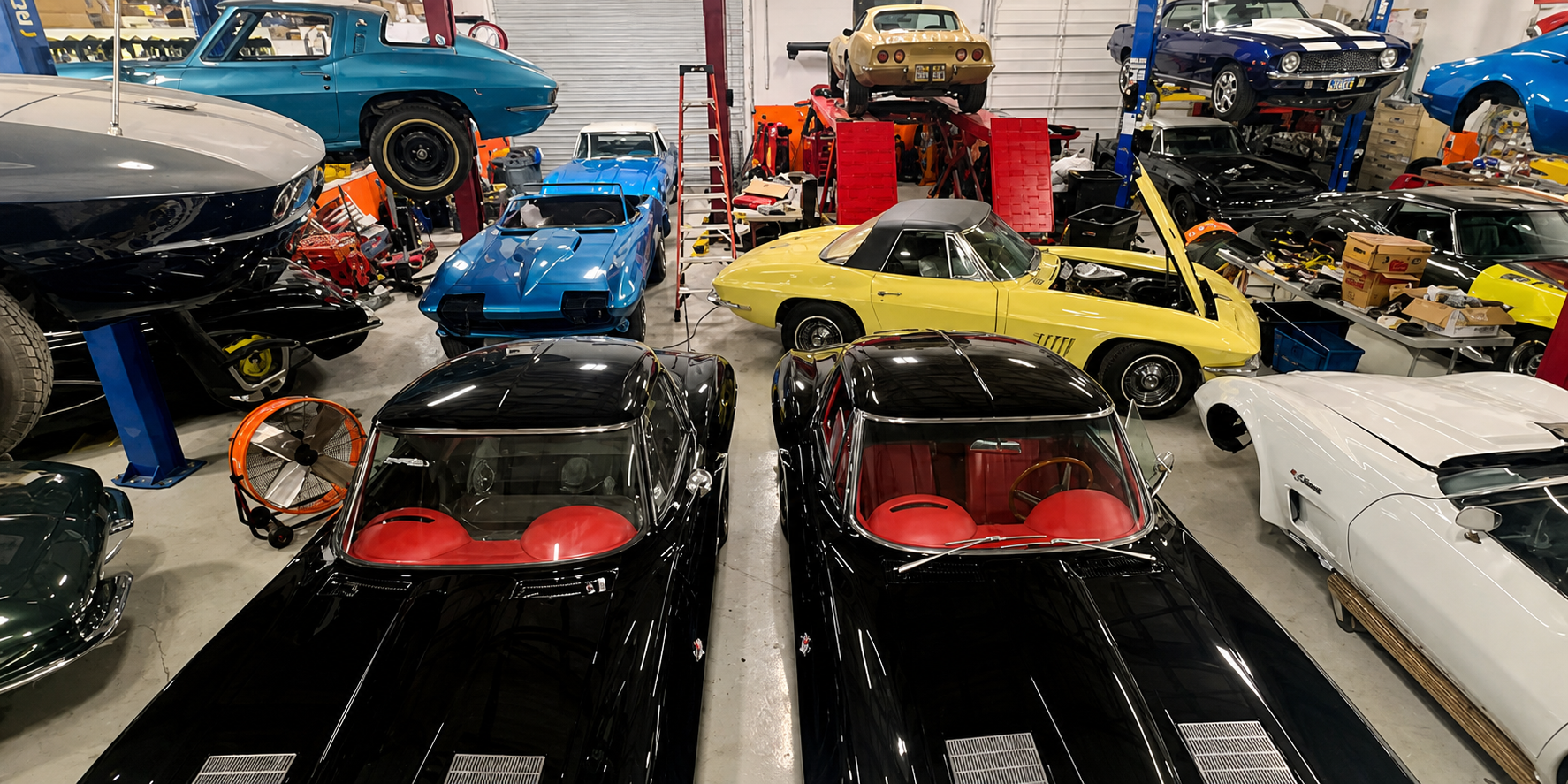 Aftermath Hot Rods workshop