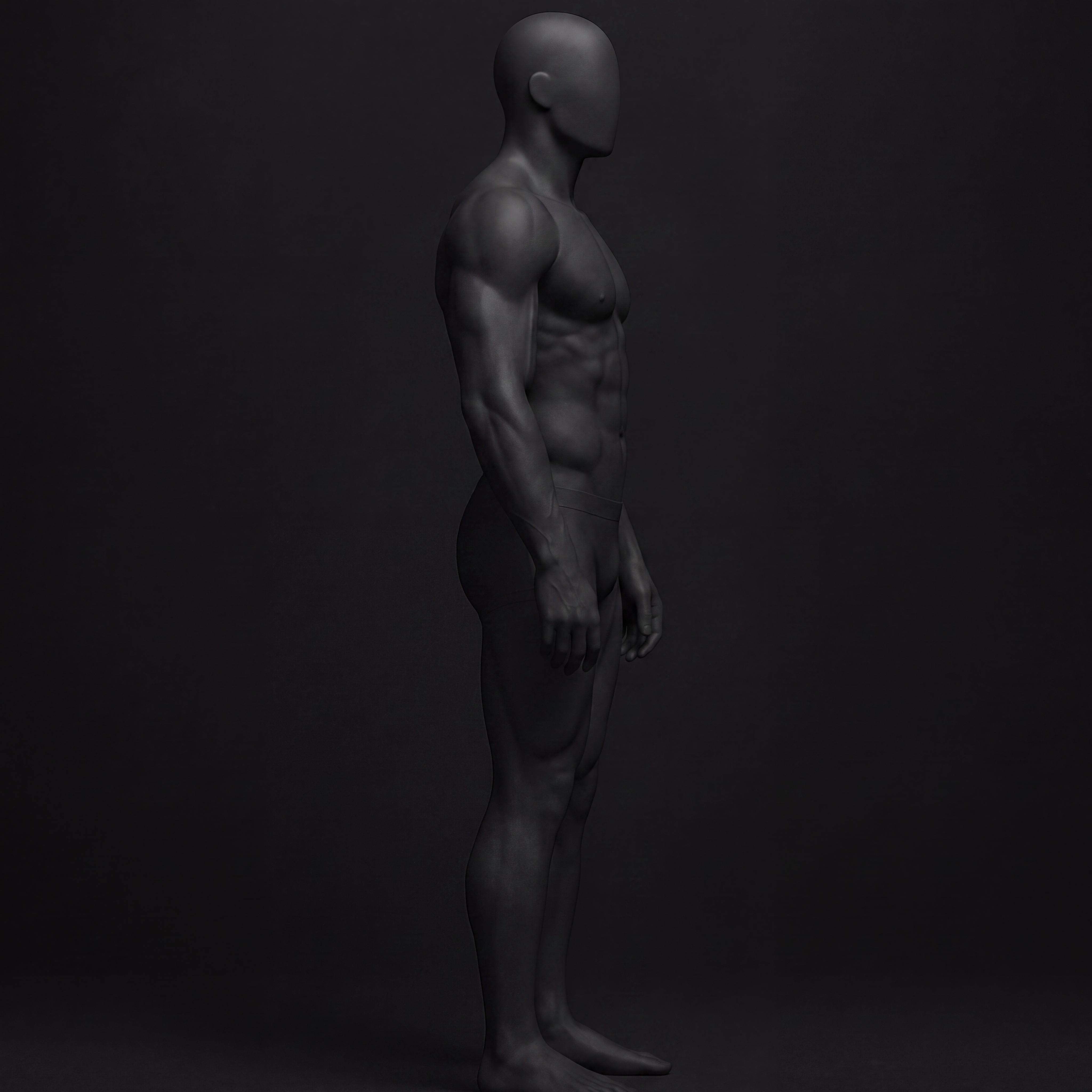 SIDE TRICEP pose guide