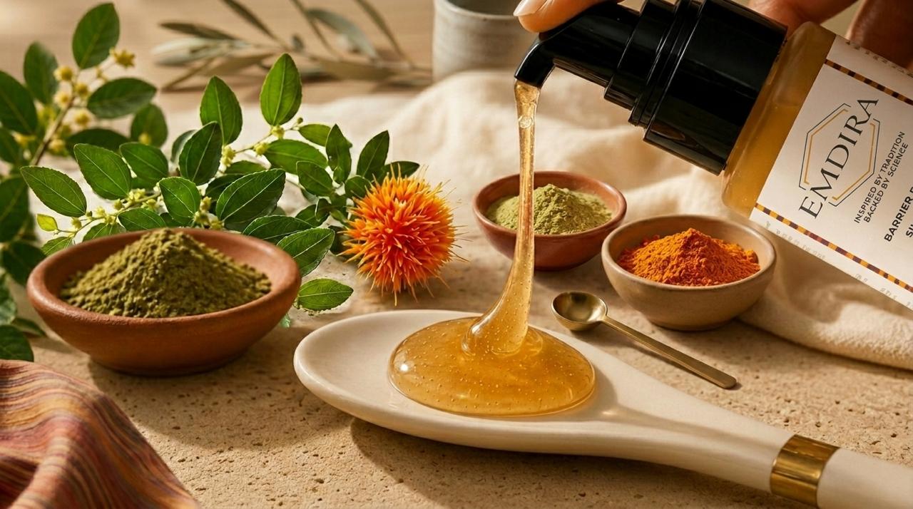 EMDIRA Silk Gel Cleanser with honey and botanical powders