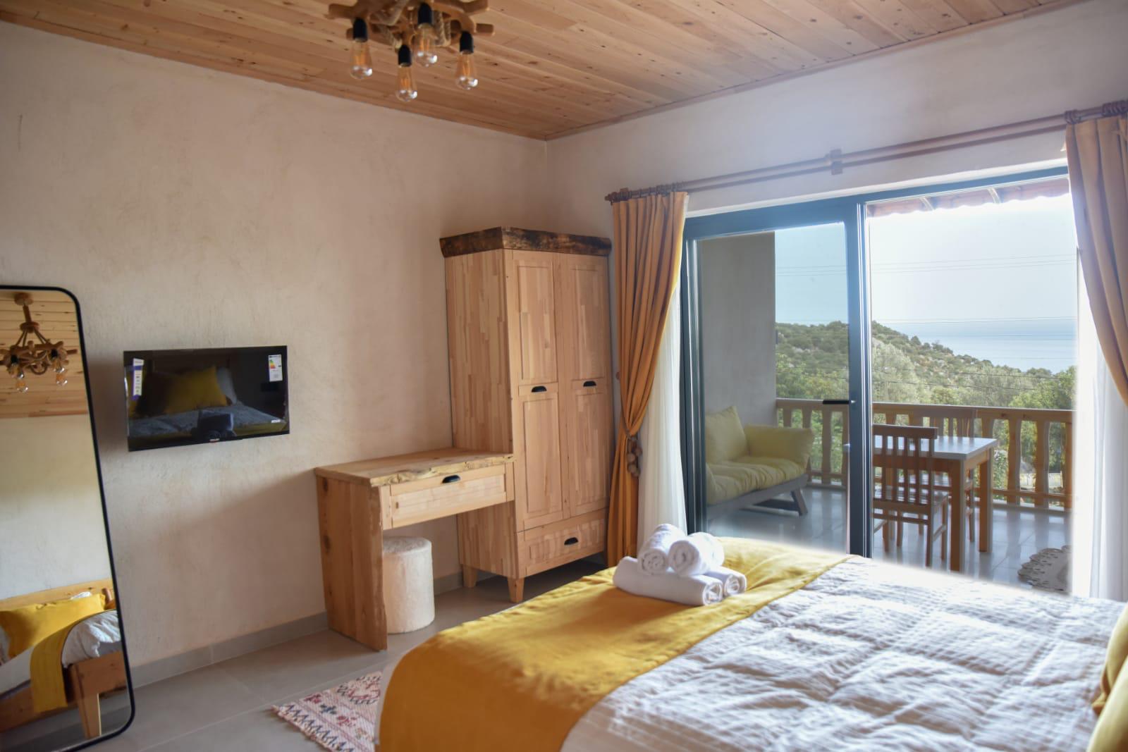Simena Odası - Balkon Deniz Manzarası