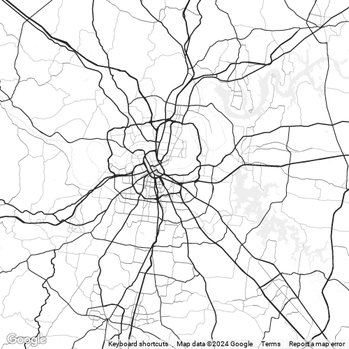 Nashville area map