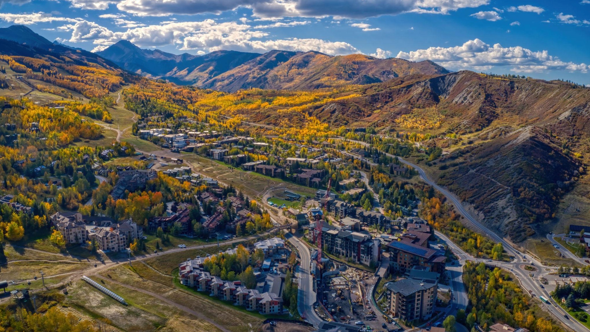 Snowmass Village scenic mountain landscape
