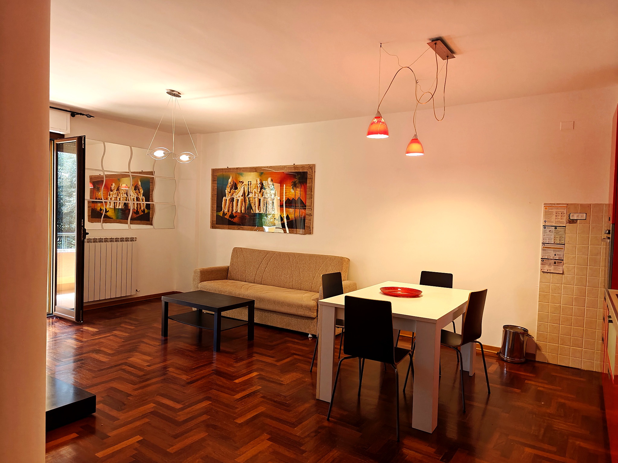 Soggiorno con zona living