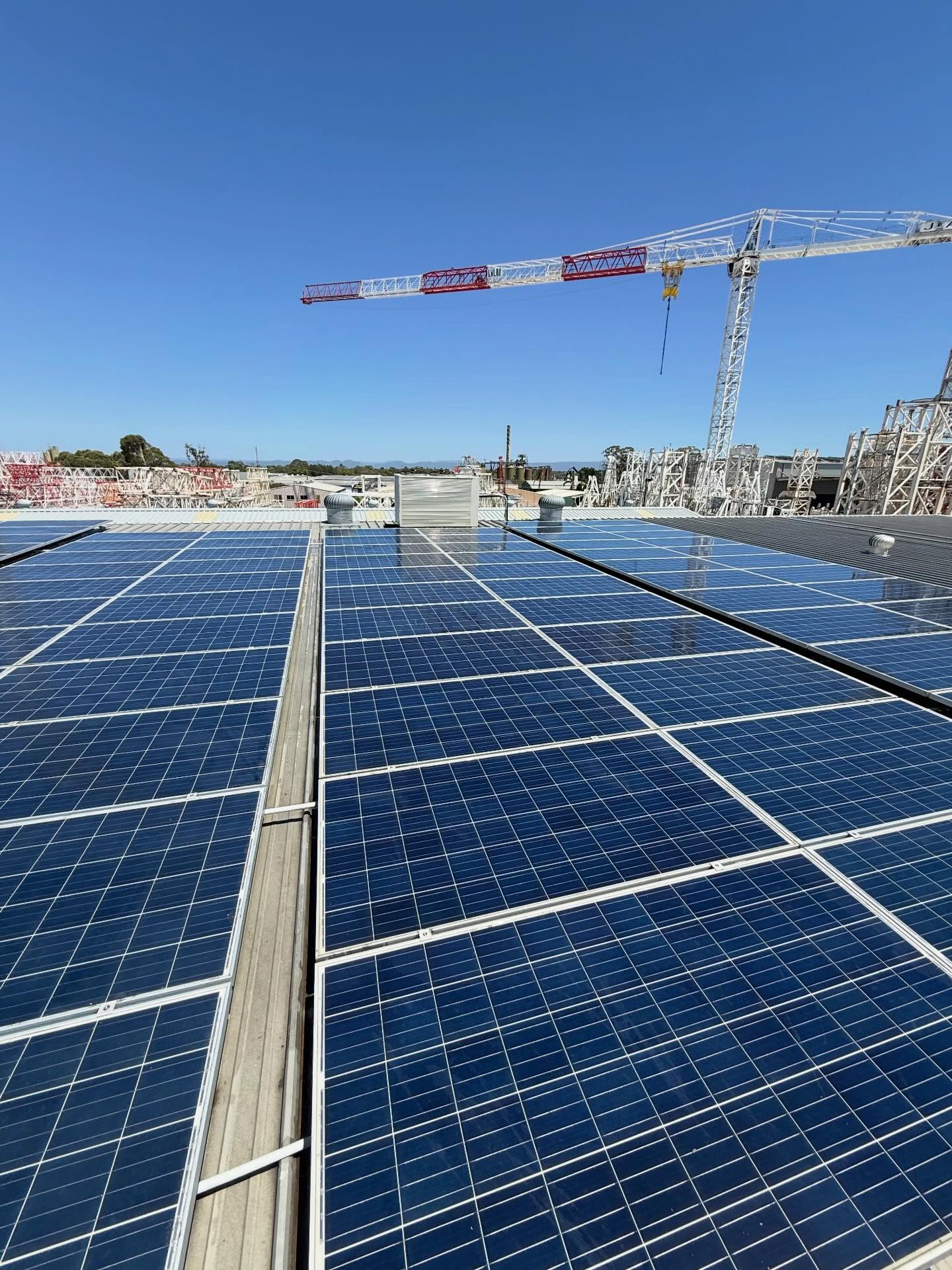 Solar panel cleaning