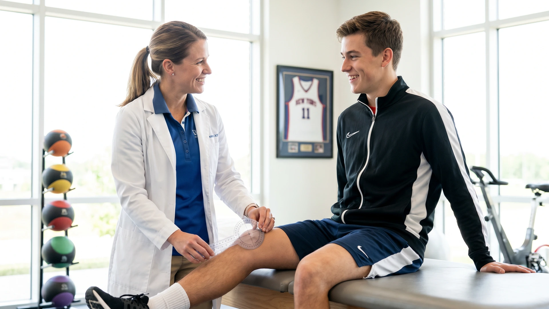 Sports physical examination