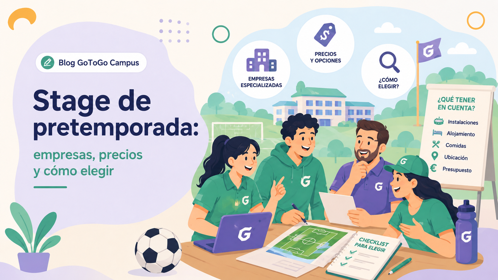 Stage de pretemporada: empresas, precios y cómo elegir