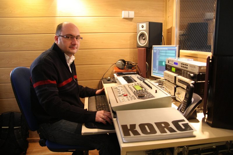 Stanowisko realizatora — mixer KORG