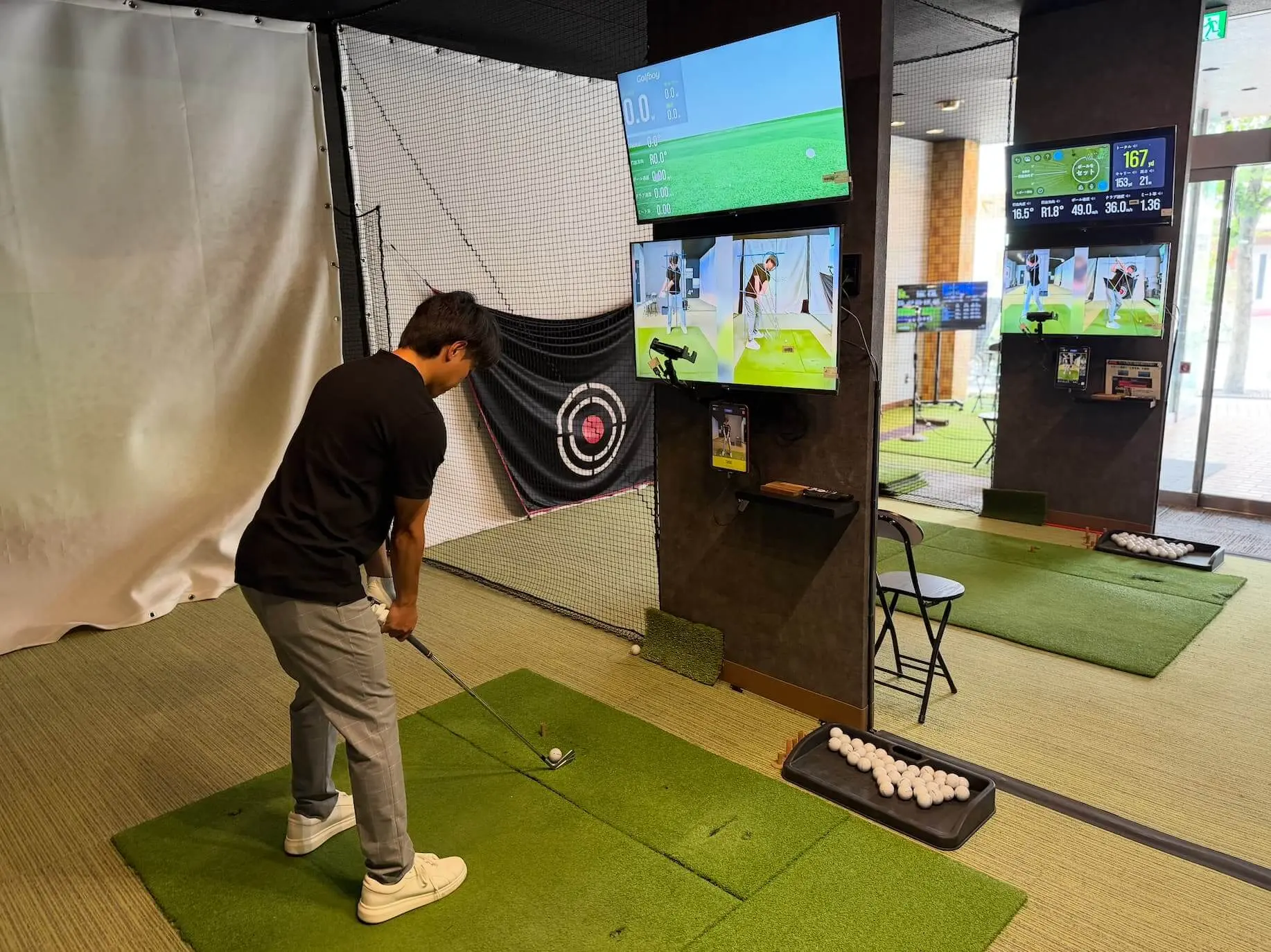 GolfboySwing(ゴルフボーイスイング)を導入したインドアゴルフ施設