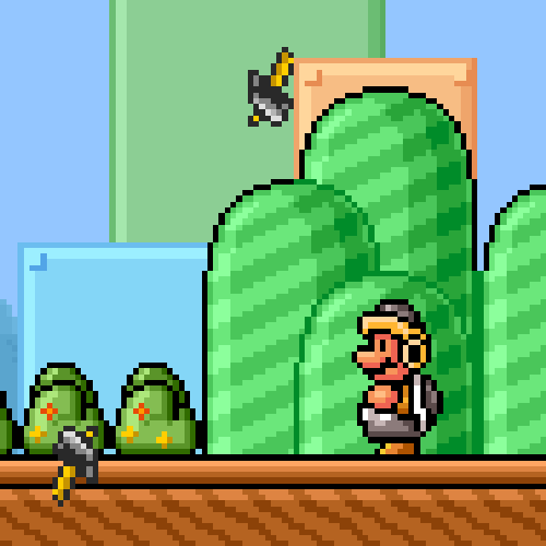 Mario in Super Mario World
