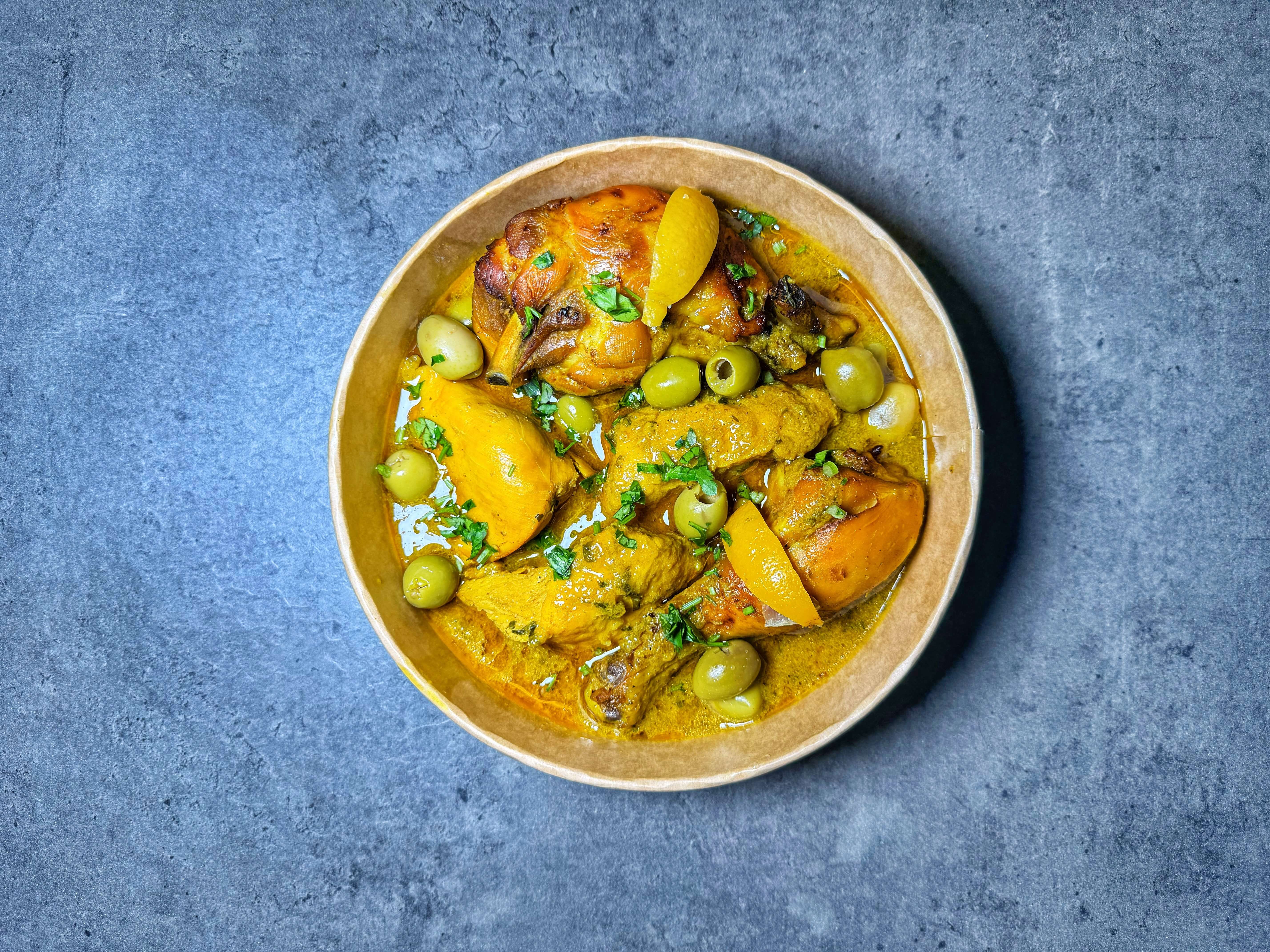 Tagine de Poulet aux Olives