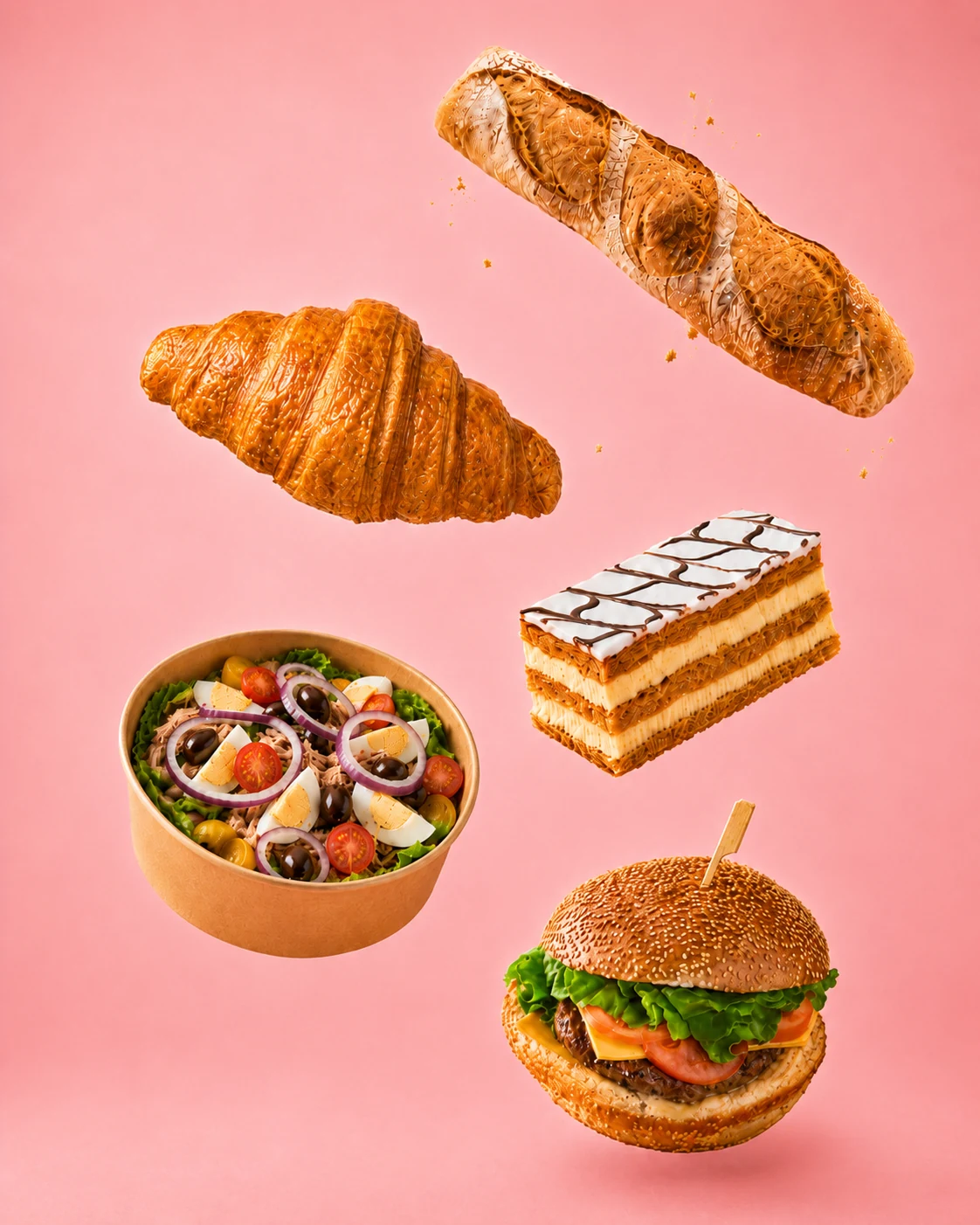 Assortiment de produits de boulangerie TrèsAlp'ain