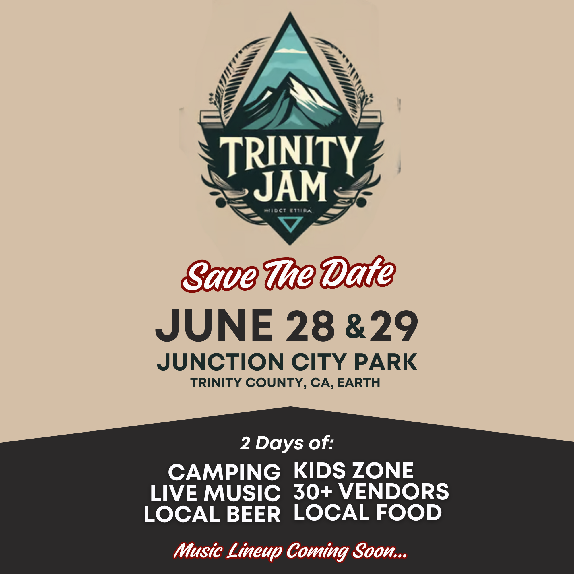 Trinity Jam Festival Details