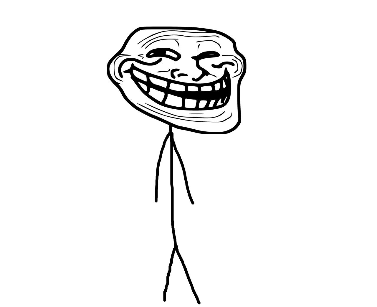 Classic Troll Face