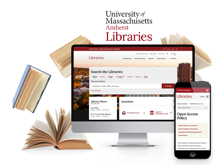 UMass Amherst Libraries — Web Design Done by the Book