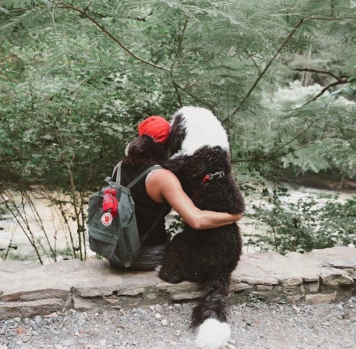 Team member enjoying the outdoors