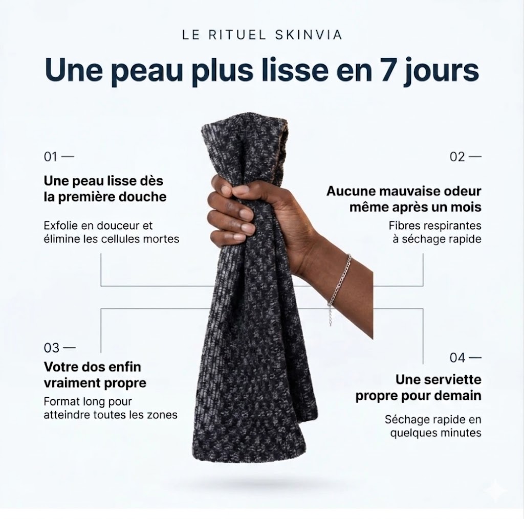 Le Rituel SKINVIA - Une peau plus lisse en 7 jours