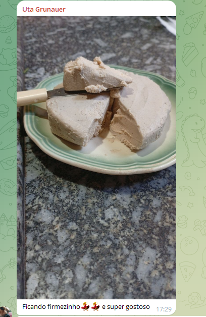 Resultado Uta Grunauer - Queijo vegano