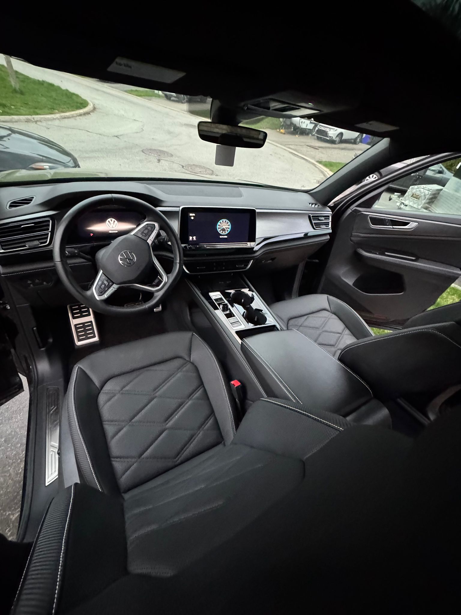 Pristine luxury car interior showcasing our attention to detail