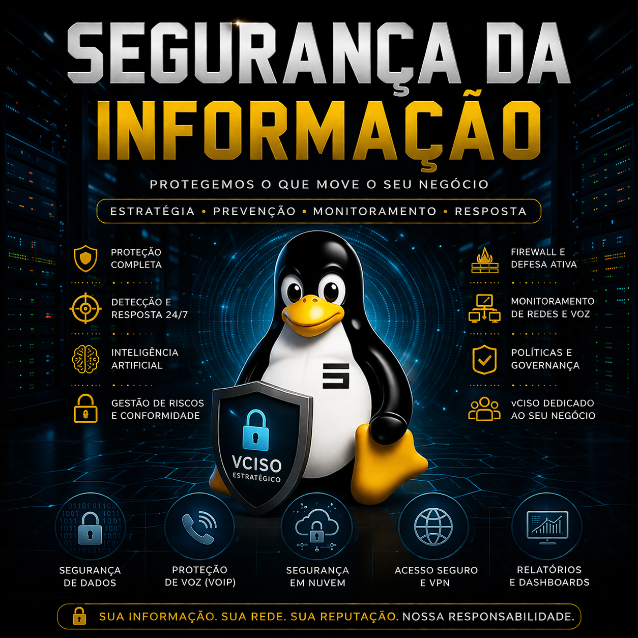 Segurança da Informação - vCISO Estratégico - Sperry Tecnologia