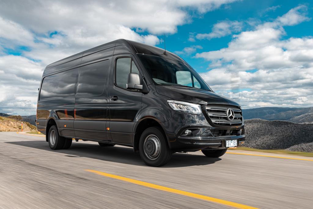 Mercedes Sprinter Van — Up to 14 passengers