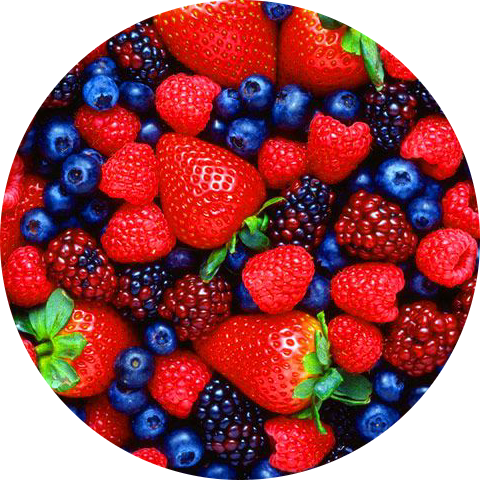 Very Berry Base — organic acai blend with mixed berries at Palm Berries NC