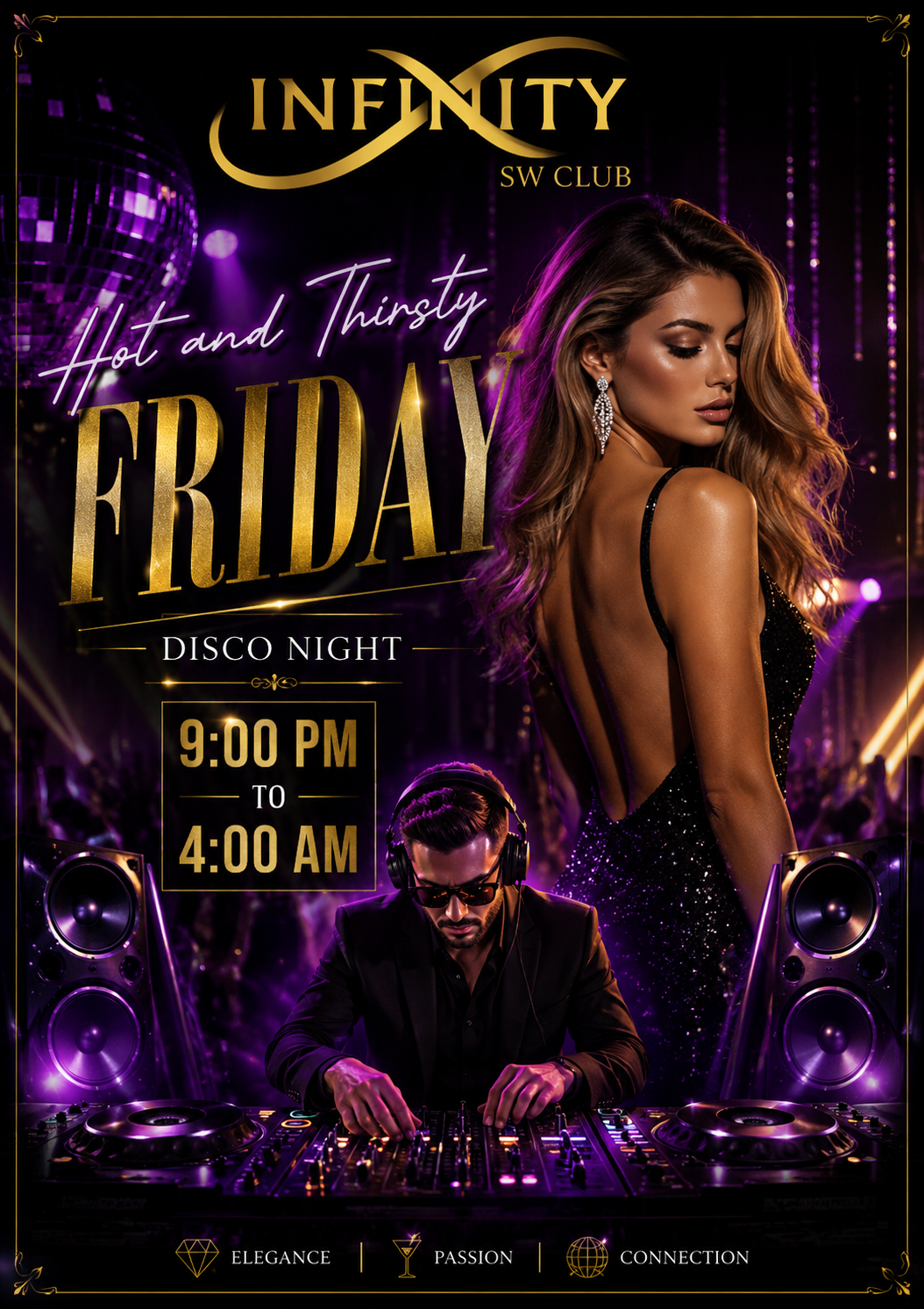 Hot and Thirsty · Disco Night