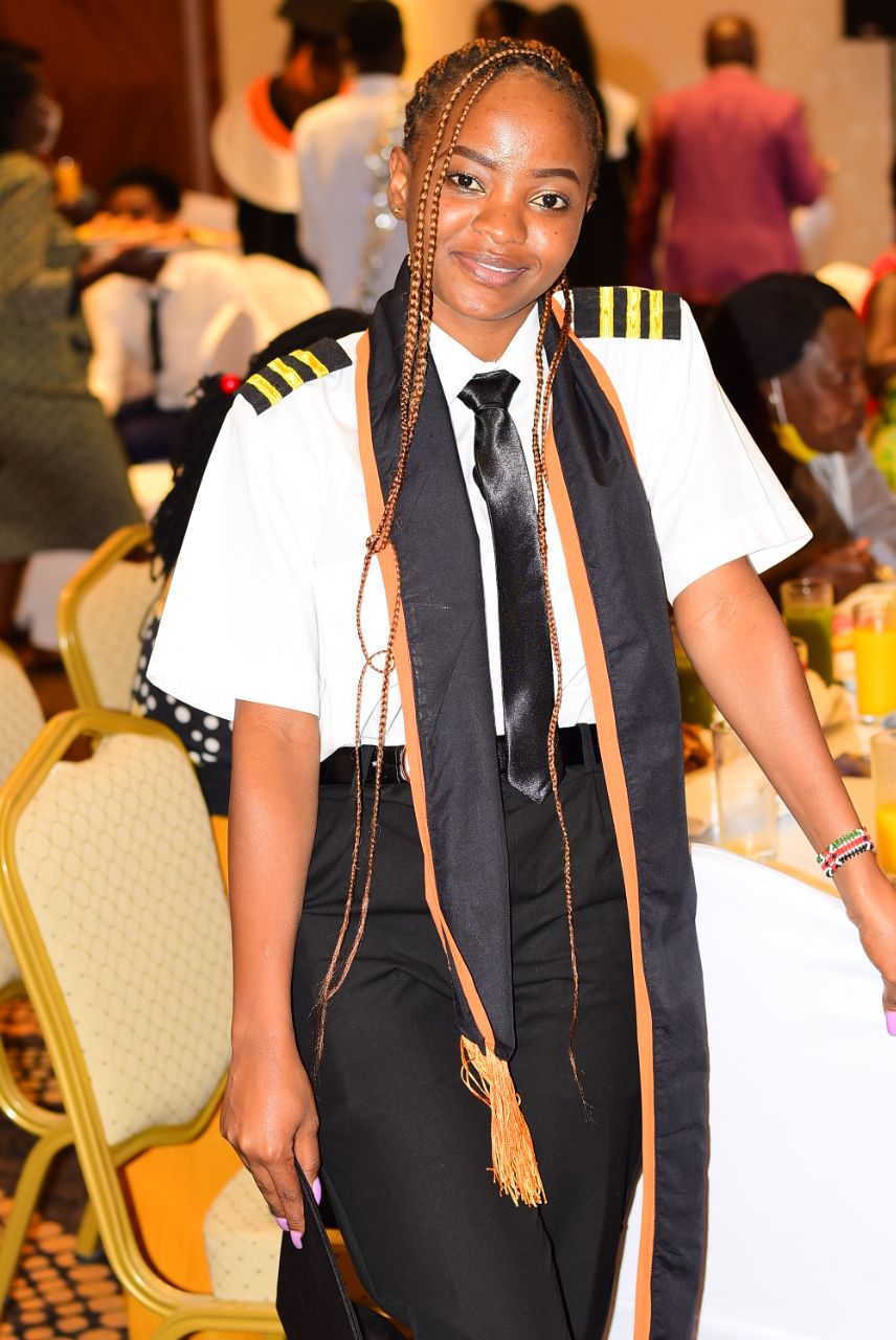 Laucy Waithaka - BSc Aircraft Maintenance (NUAA China) graduate