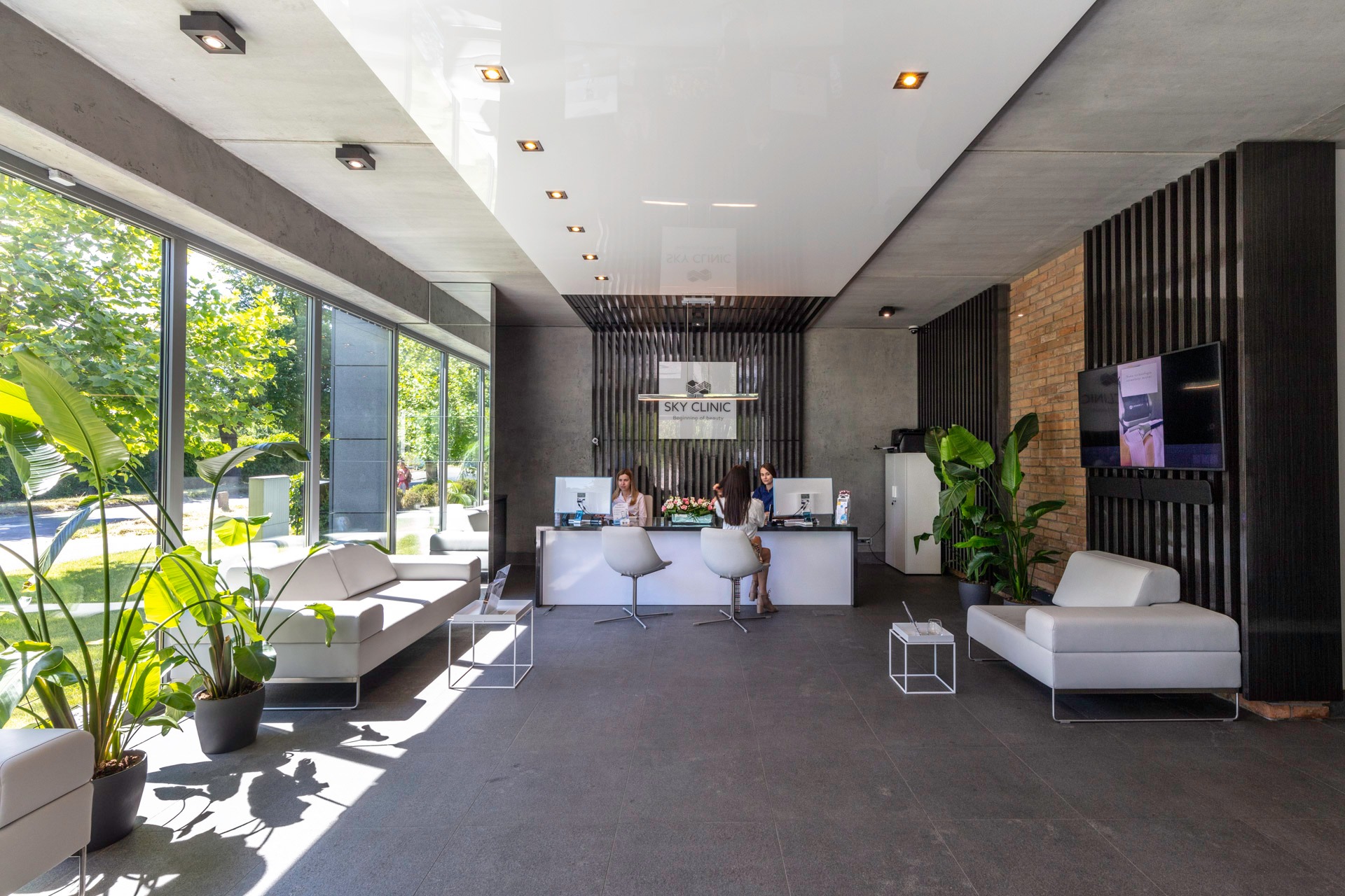 Wnętrze kliniki SkyClinic Wrocław