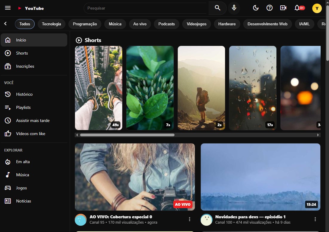 YouTube Clone