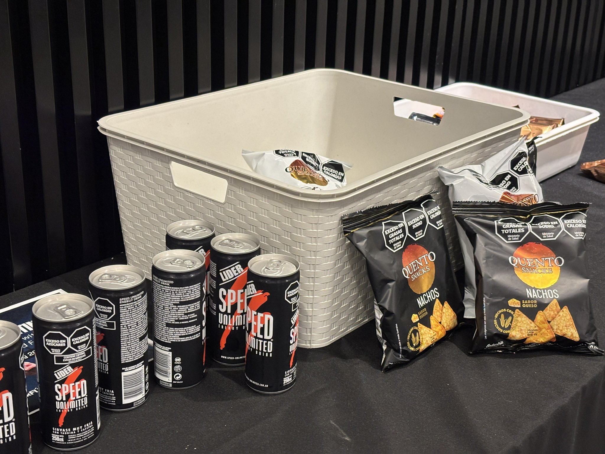 Snacks (or fuel) for hackers.