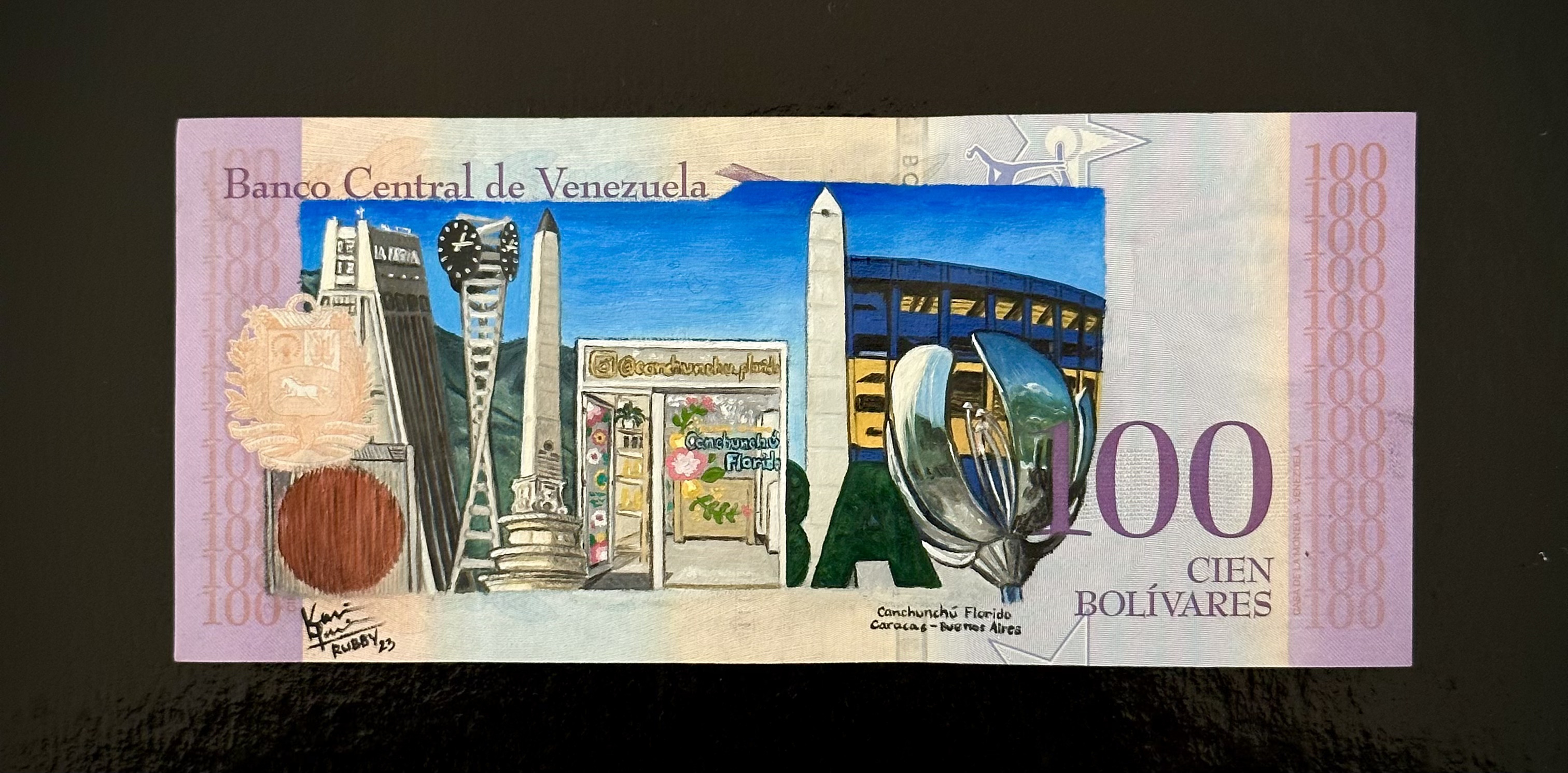 Íconos de Caracas y Buenos Aires