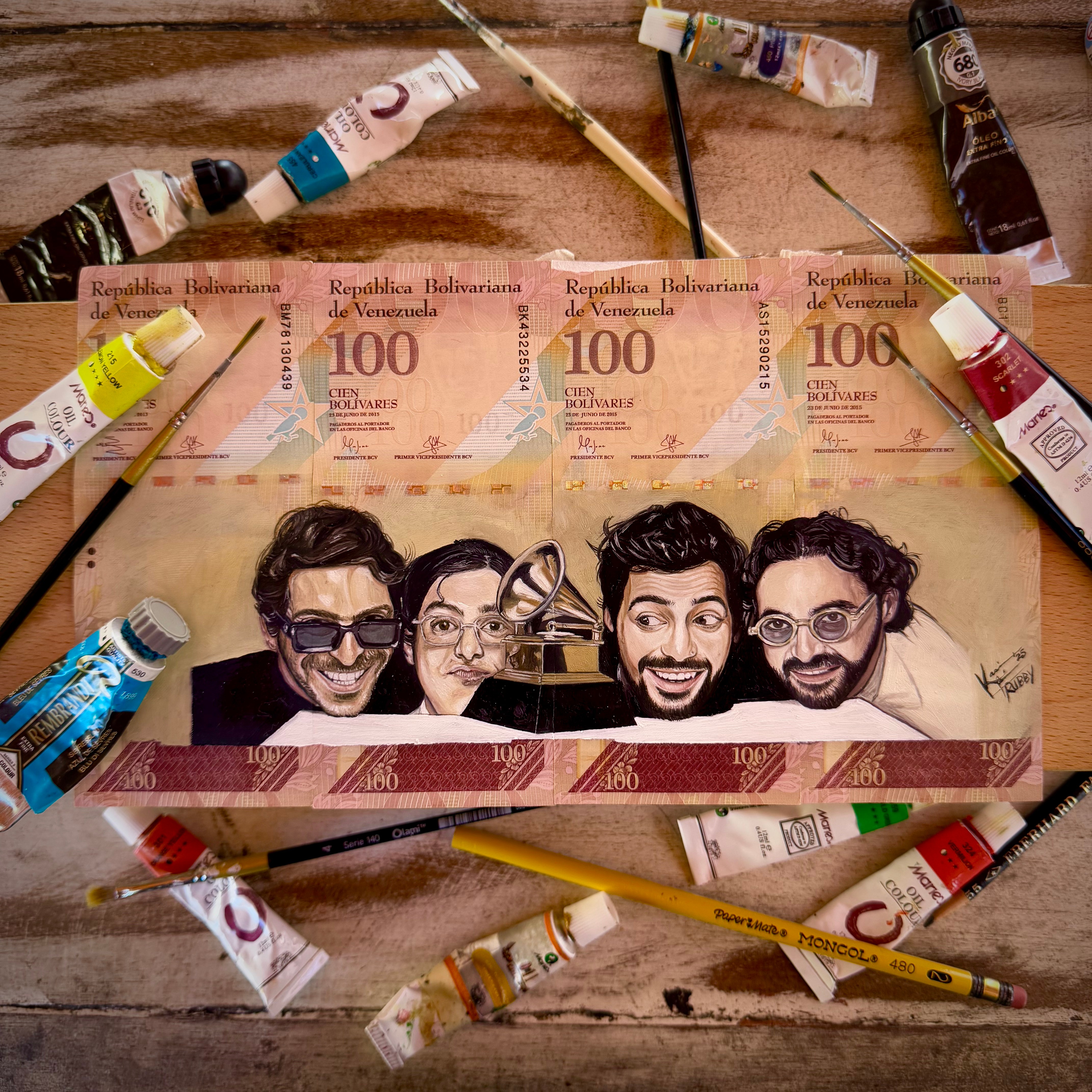 Rawayana en papel moneda