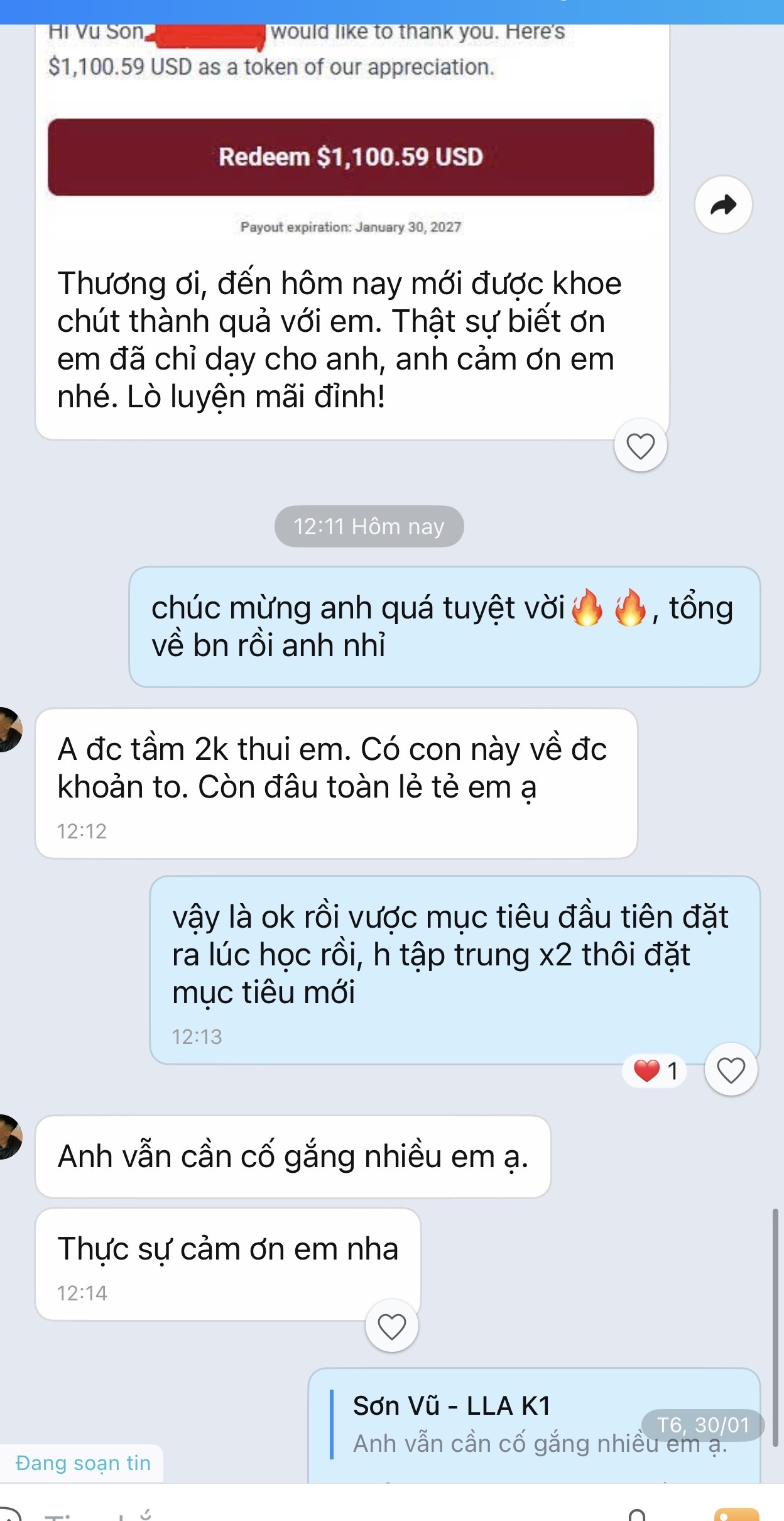 Kết quả học viên